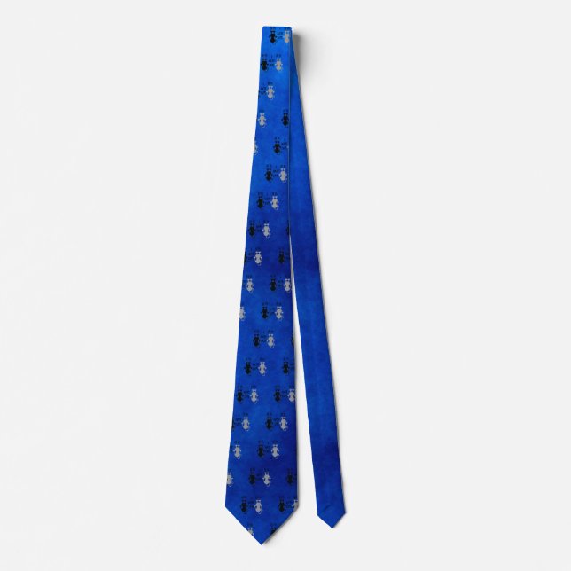 Funny "I Hate Cats" Tie (Front)