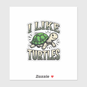 Funny I Like Turtles Vintage Turtle Shirt Design_1