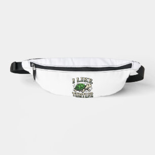 Funny I Like Turtles Vintage Turtle Shirt Design_1 Fanny Pack