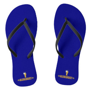 Funny I Love Beer Flip Flops