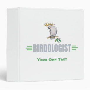 Funny I Love Cockatiels Binder
