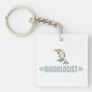 Funny I Love Cockatiels Keychain