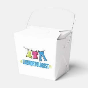 Funny I Love Laundry Favor Box