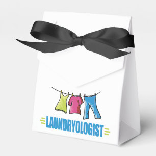 Funny I Love Laundry Favor Box