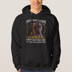 Funny I Love Mom Tattoo Pitbull Dog Mom Owner Moth Hoodie