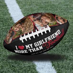 Funny I Love My Girlfriend 4 Photo Football