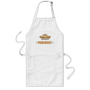 Funny I Love Pie Long Apron
