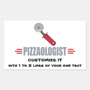 Funny I Love Pizza Sticker