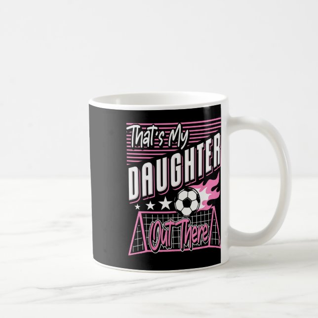 Funny I Love Soccer Dads  Coffee Mug (Right)