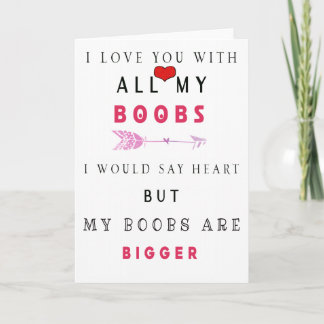 Funny I Love You Card For Him Husband