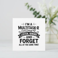 Funny I’m a Multitasker Saying Mom Life Dad Office
