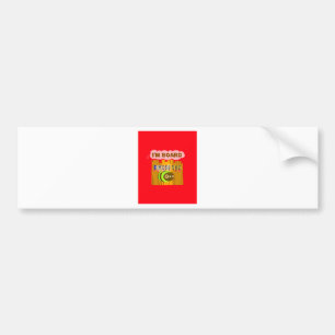 Funny I Miss You I am Bored Bumper Sticker
