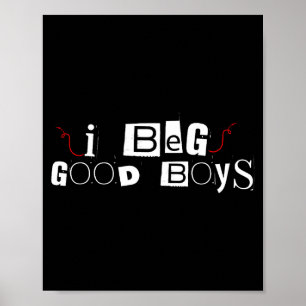 Funny i peg good boys for men women Funny i peg go Poster