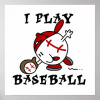 Funny I Play Baseball Tshirts and Gifts