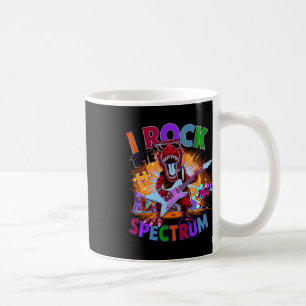 Funny I Rock The Spectrum Autism Mother Awareness Coffee Mug