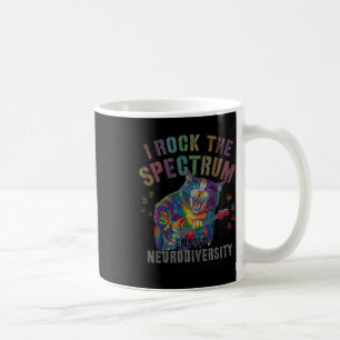 Funny I Rock The Spectrum Autism Mother Motivated Coffee Mug
