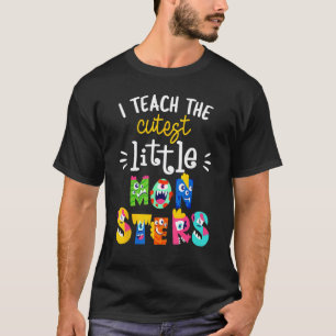 Funny I Teach The Cutest Little Monsters Teachers T-Shirt