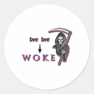 Funny I Will Be Waching US So Much Classic Round Sticker