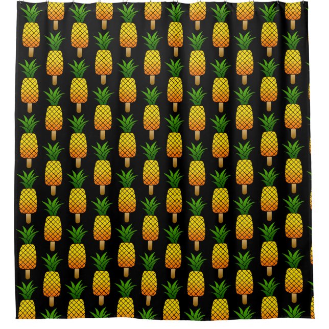 Funny Ice Drop Pineapple Refreshing Summer Fruit (Front)