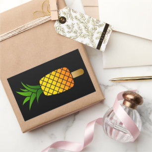 Funny Ice Drop Pineapple Refreshing Summer Fruit Sticker