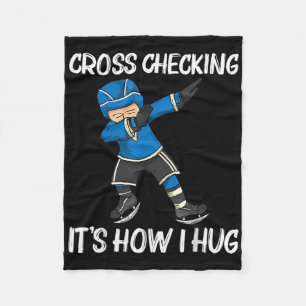 Funny Ice Hockey For Men Women Field Rink Ndy Team Fleece Blanket