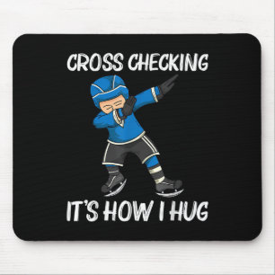 Funny Ice Hockey For Men Women Field Rink Ndy Team Mouse Pad