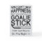 Funny Ice Hockey Goalie Greetings Card