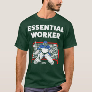 Funny Ice Hockey Goalkeeper Goalie T-Shirt