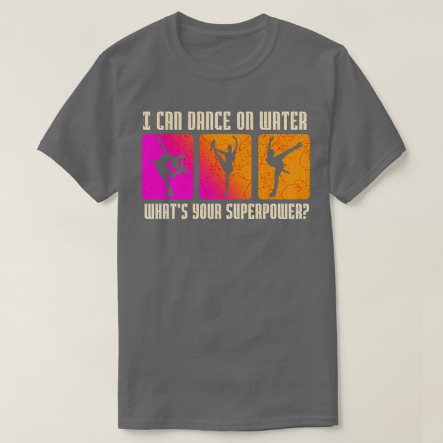 Funny Ice Skating Figure Skating T-Shirt (Design Front)