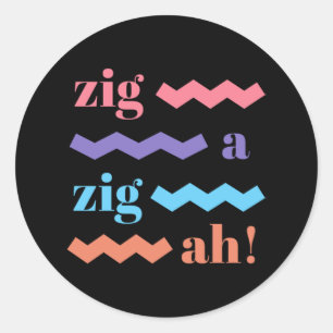 Funny Ice Skating Mom Figure Skater Mom Classic Round Sticker