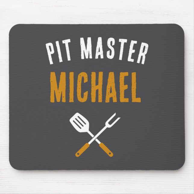 Funny Id Smoke That Name Bbq Grilling Dad  Mouse Pad (Front)