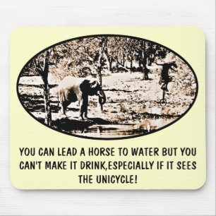 Funny idiom mouse pad