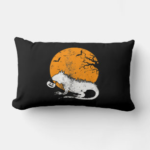 Funny Iguana Pumpkin Halloween Costume Men Women K Lumbar Pillow