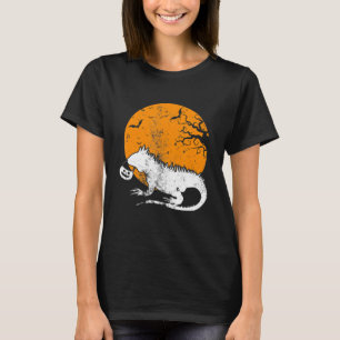 Funny Iguana Pumpkin Halloween Costume Men Women K T-Shirt