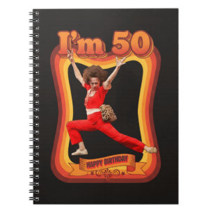 Funny I'm 50 Happy Birthday Sally O'Malley Design Notebook