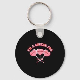 Funny I'm A Sucker For My Patients Inclusion Slp V Keychain