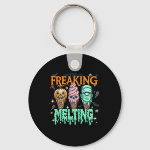 Funny Im Freakin Melting Frankenstein Monster Hall Keychain