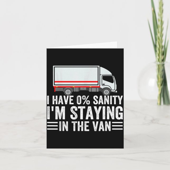 Funny I'm Staying In Tha Van Phasmophobia Gamer Me Card (Front)