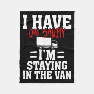 Funny I'm Staying In Tha Van Phasmophobia Gamer Me Fleece Blanket