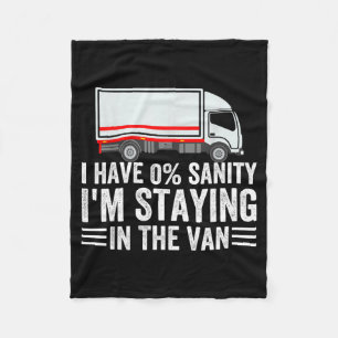 Funny I'm Staying In Tha Van Phasmophobia Gamer Me Fleece Blanket