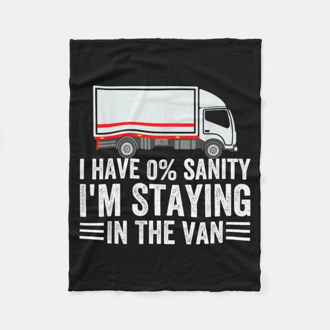 Funny I'm Staying In Tha Van Phasmophobia Gamer Me Fleece Blanket (Front)