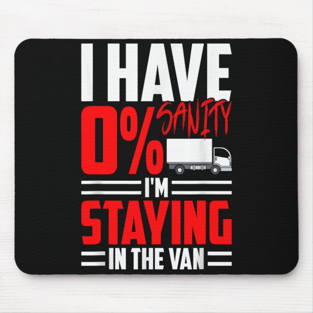 Funny I'm Staying In Tha Van Phasmophobia Gamer Wo Mouse Pad (Front)