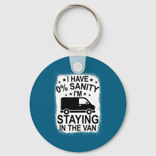 Funny I'm Staying In Tha Van Phasmophobia Women Ma Keychain