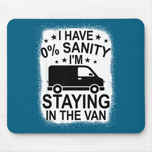 Funny I'm Staying In Tha Van Phasmophobia Women Ma Mouse Pad (Front)