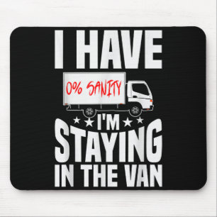 Funny I'm Staying In Tha Van Phasmophobia Women's Mouse Pad