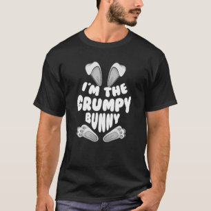 Funny I'm The Grumpy Bunny Gift Men Women Kids Eas T-Shirt