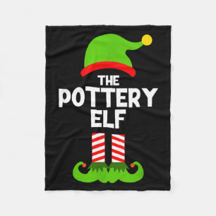 Funny I'm The Ttery Elf Christmas Xmas  Fleece Blanket