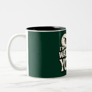 Funny "I'M WATCHING YOU" Retro Eyes Coffee Mug - O