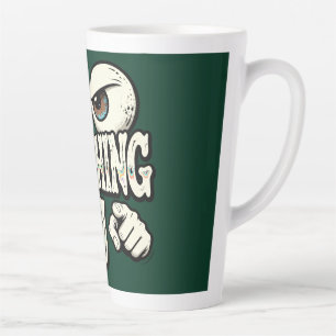 Funny "I'M WATCHING YOU" Retro Eyes Coffee Mug - O