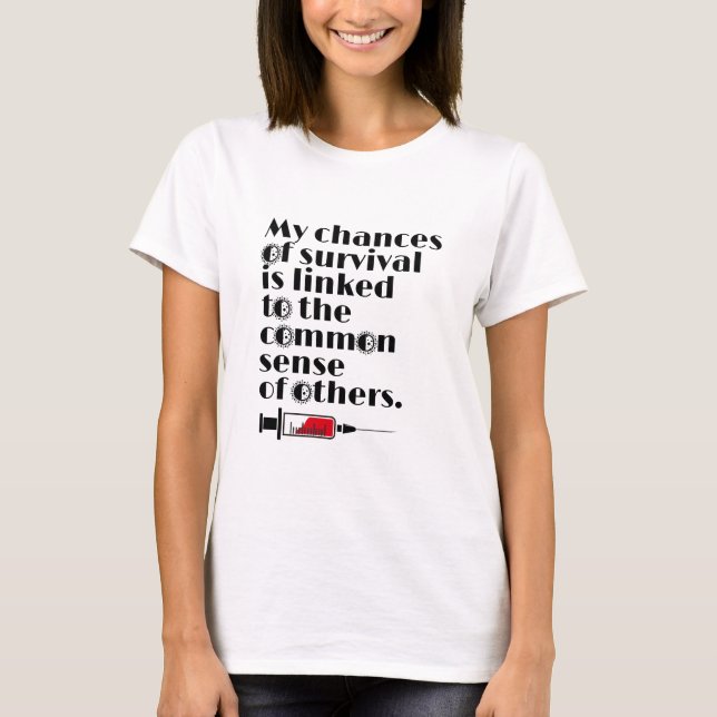 Funny Immunization T-Shirt (Front)